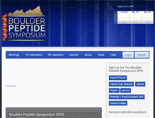 Tablet Screenshot of boulderpeptide.org